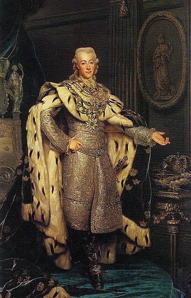 Alexandre Roslin Gustav III Spain oil painting art